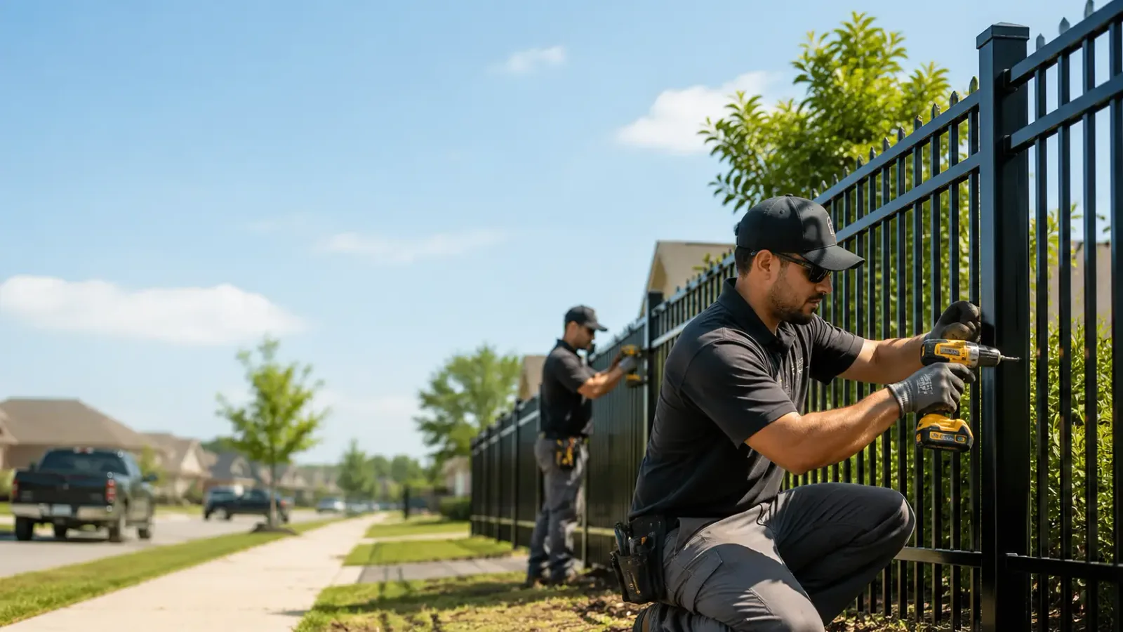 Metal Fence Installation in Saint Donatus, IA
